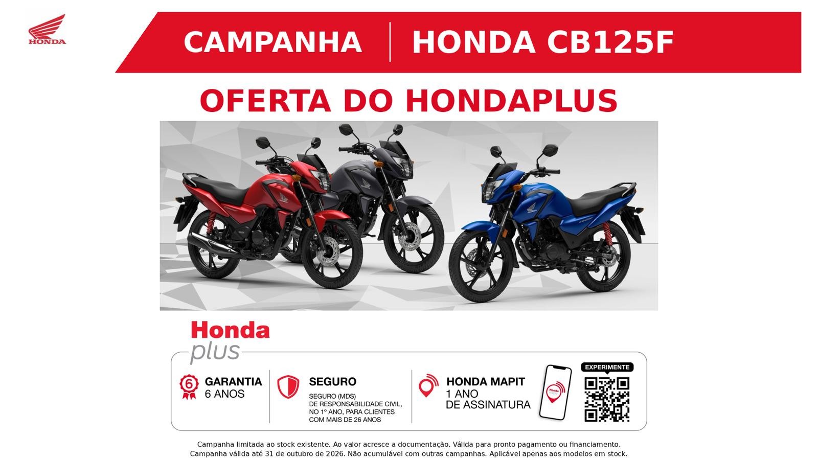 Honda CB 125F - <b>2.999 �</b>